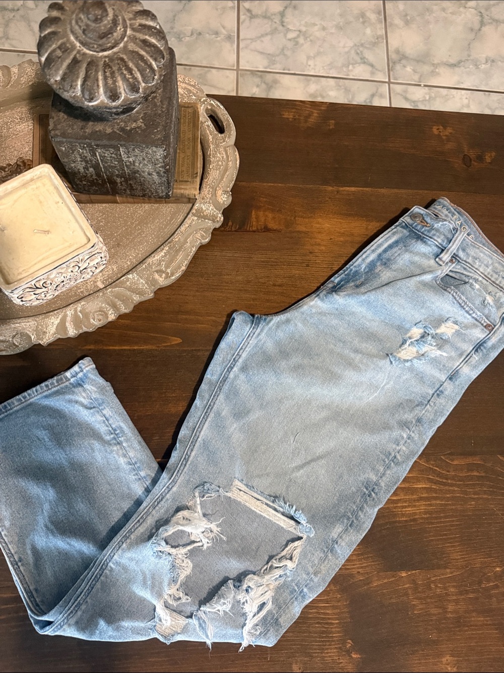 American Eagle Outfitters Distressed Jeans